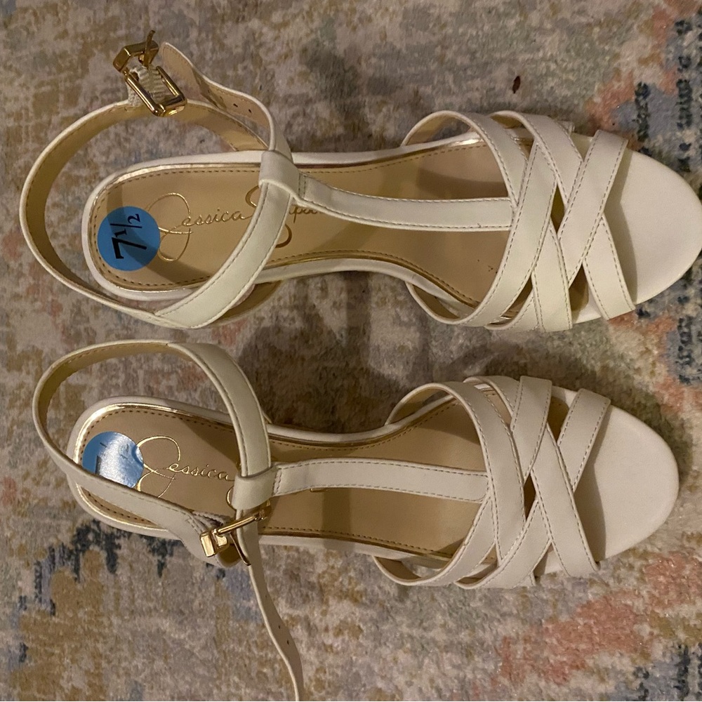 Jessica Simpson wedges